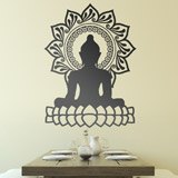Wall Stickers: Buddha and lotus flower 2