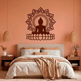 Wall Stickers: Buddha and lotus flower 8