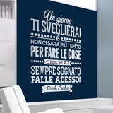 Wall Stickers: Un giorno ti sveglierai, Paulo Coelho 2