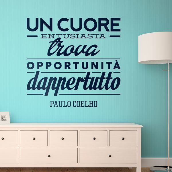 Wall Stickers: Un cuore entusiasta trova opportunità dappertutto,