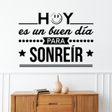 Wall Stickers: Hoy es un buen día para sonreír 2