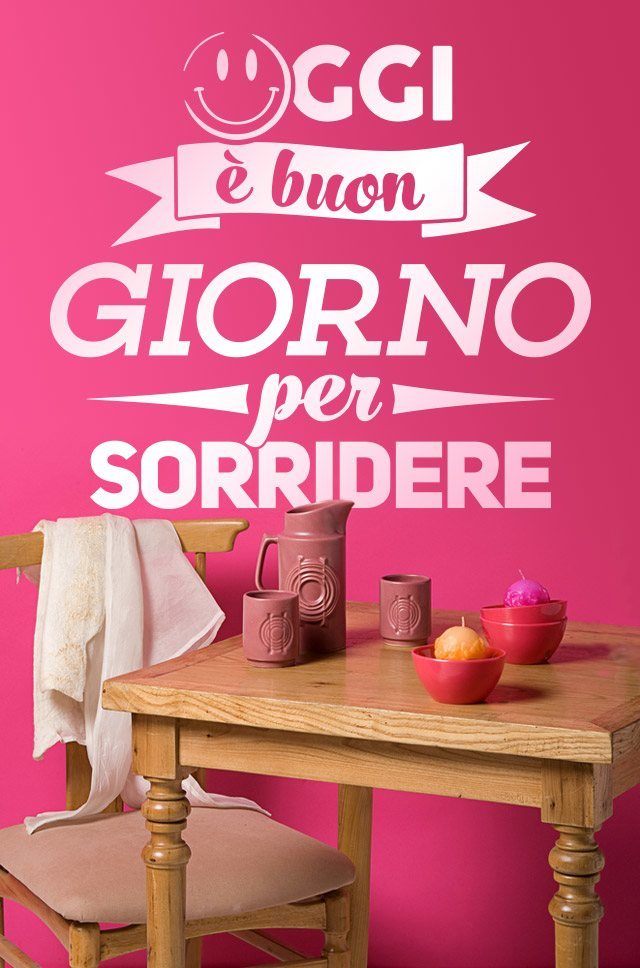 Wall Stickers: Oggi è un buon giorno per sorridere