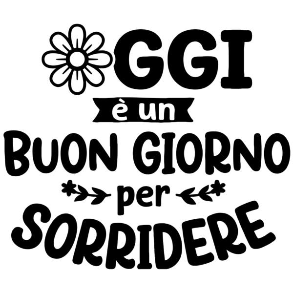 Wall Stickers: Oggi &egrave; un buon giorno per sorridere