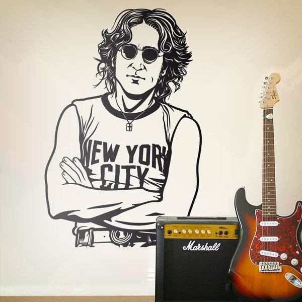 Wall Stickers: John Lennon - New York City