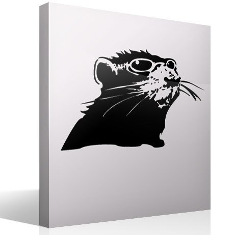 Wall Stickers: Bansky rat