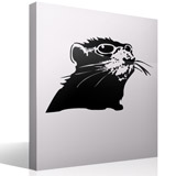 Wall Stickers: Bansky rat 3