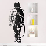 Wall Stickers: Banksy Graffiti Astronaut 2