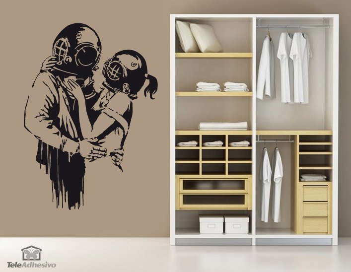 Wall Stickers: Think Tank by Banksy