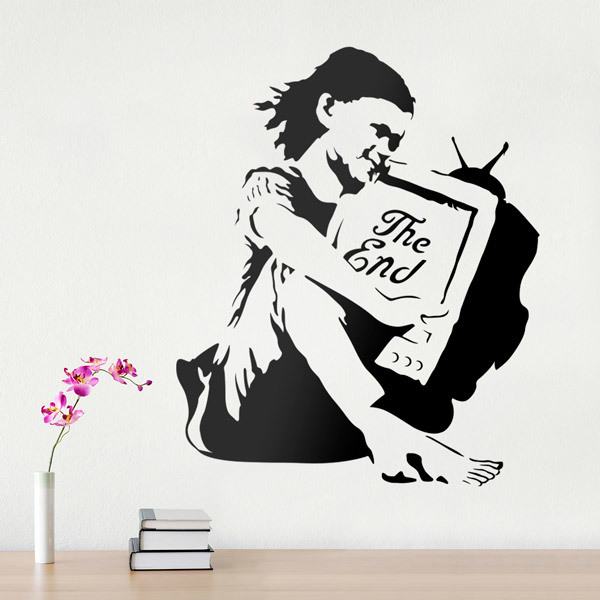 Wall Stickers: Banksy The End