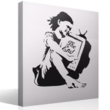 Wall Stickers: Banksy The End 3