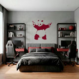 Wall Stickers: Banksy Panda armed 5