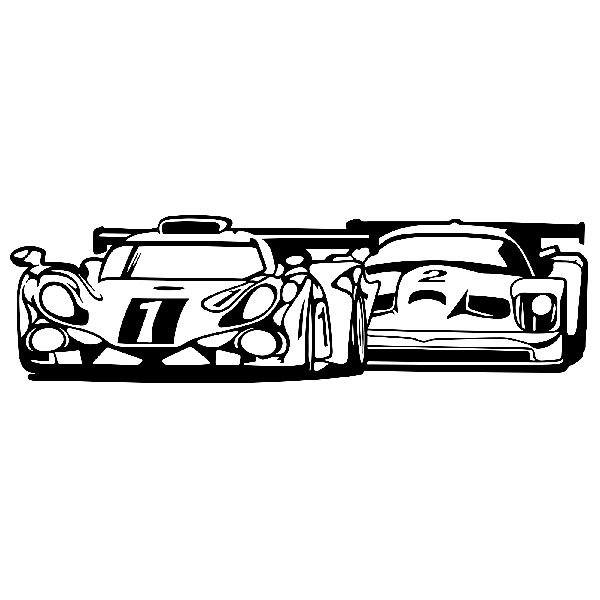 Wall Stickers: Racing Cars