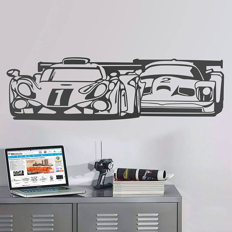 Wall Stickers: Racing Cars