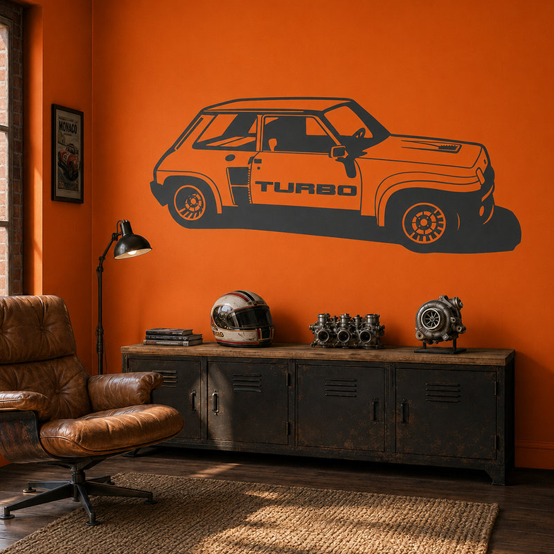 Wall Stickers: Renault 5 Turbo Cup