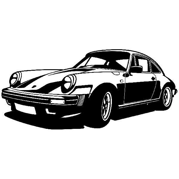 Wall Stickers: Porsche 911 Classic