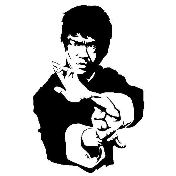 Wall Stickers: Master Bruce Lee