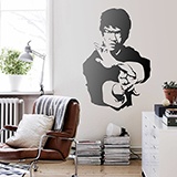 Wall Stickers: Master Bruce Lee 2