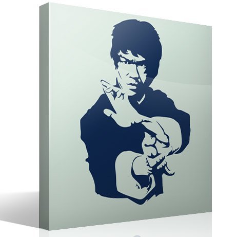 Wall Stickers: Master Bruce Lee