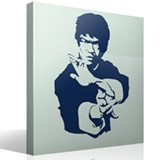 Wall Stickers: Master Bruce Lee 3