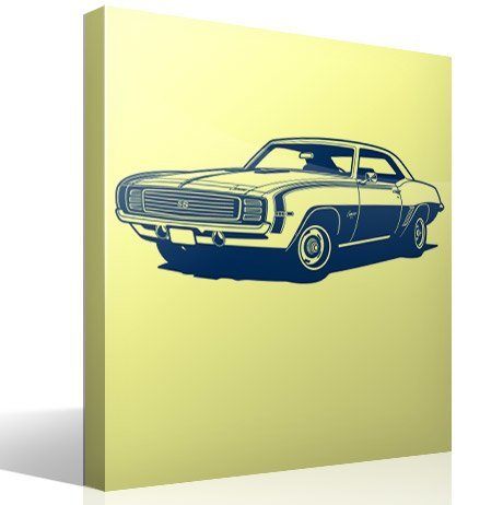 Wall Stickers: Chevrolet Camaro 1969 ss