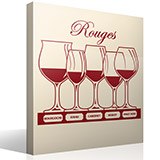 Wall Stickers: Types of red wine 3