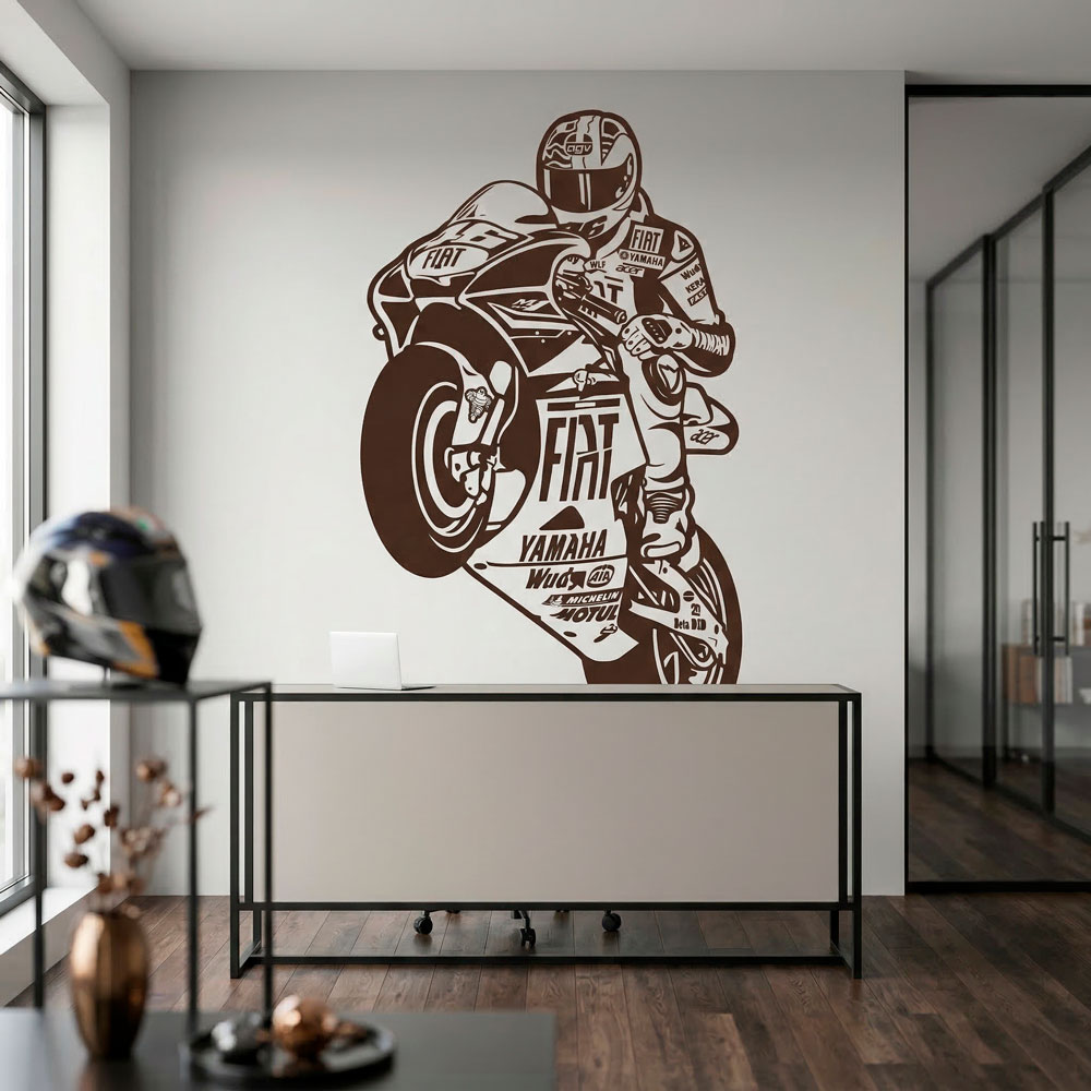 Wall Stickers: Dorsal MotoGP 46