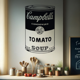 Wall Stickers: Andy Warhol Campbell 2