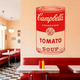 Wall Stickers: Andy Warhol Campbell 6