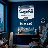 Wall Stickers: Andy Warhol Campbell 8