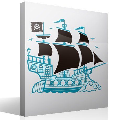 Stickers for Kids: Great Pirate Ship