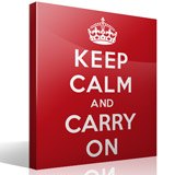 Wall Stickers: Keep Calm And Carry On 3