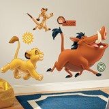 Stickers for Kids: Simba, Timon and Pumba 3