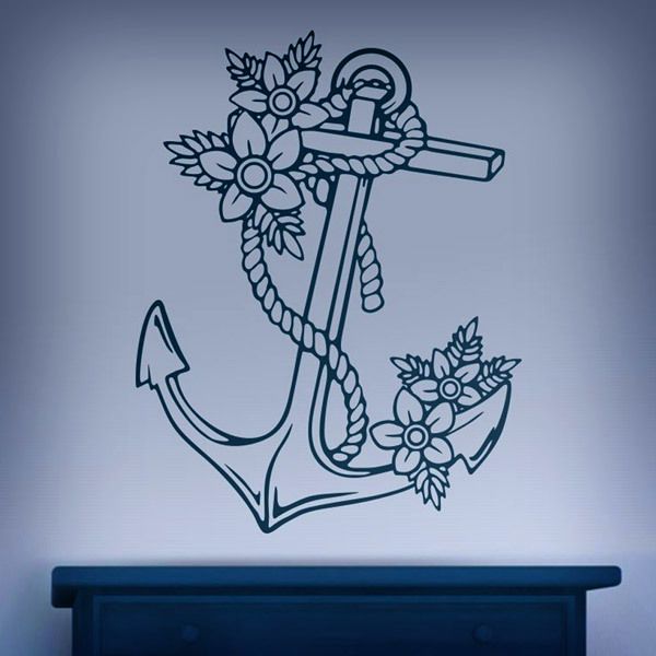 Wall Stickers: Sailor's anchor 0
