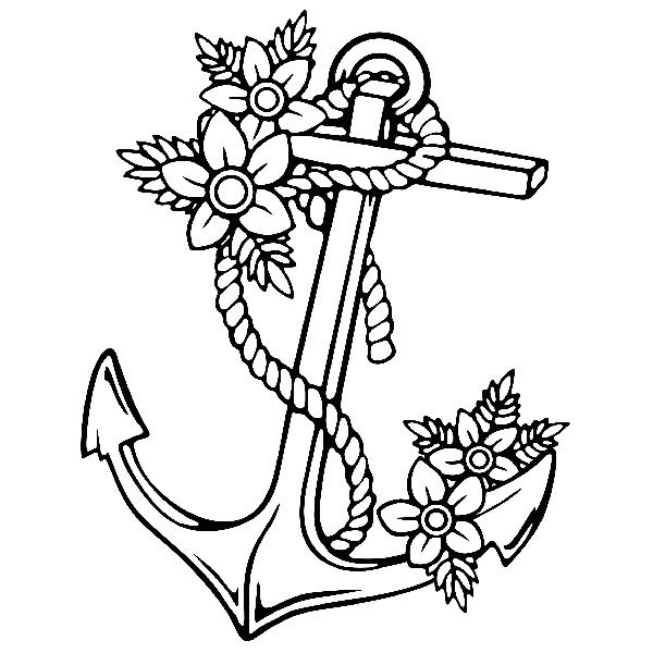 Wall Stickers: Sailor's anchor