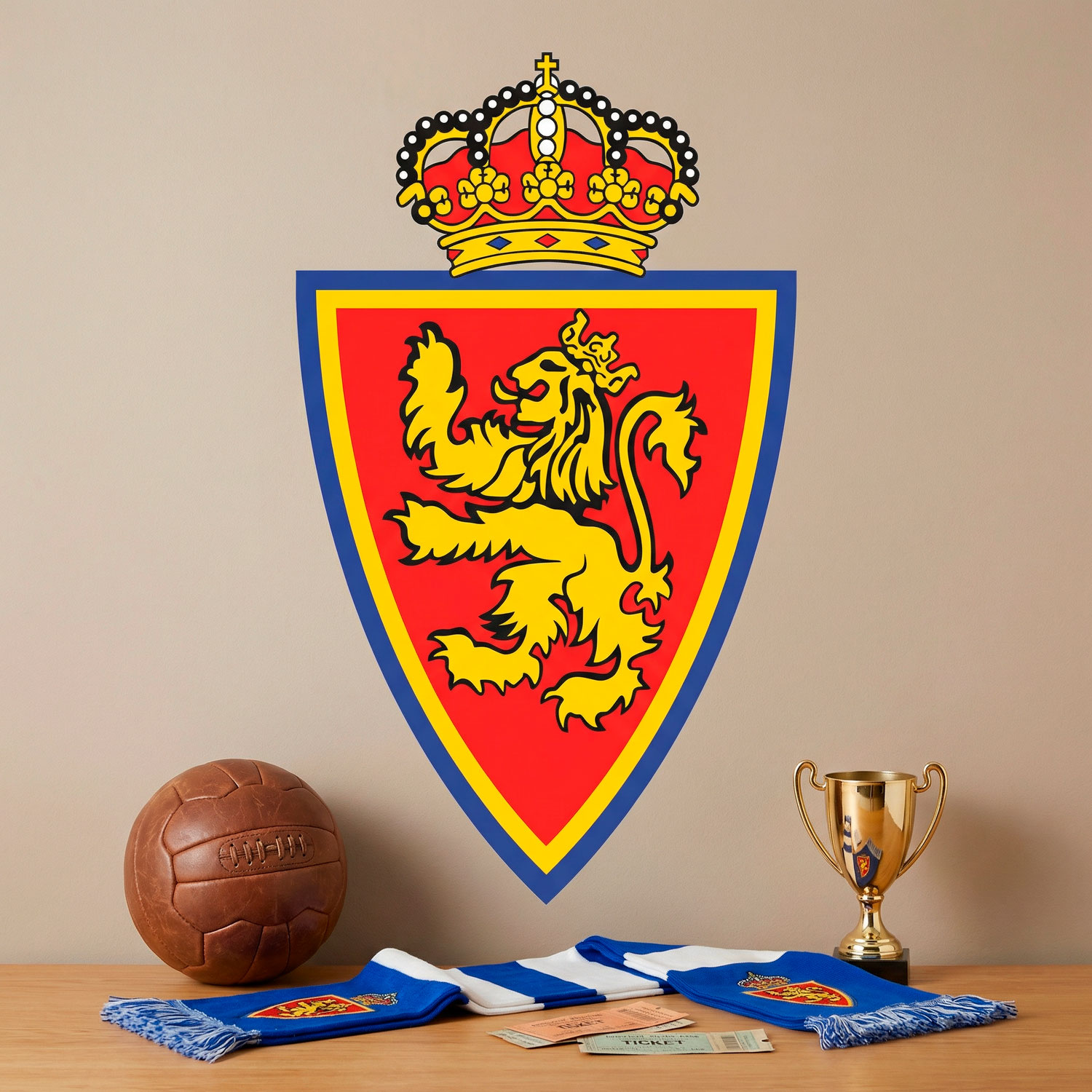 Wall Stickers: Real Zaragoza Shield