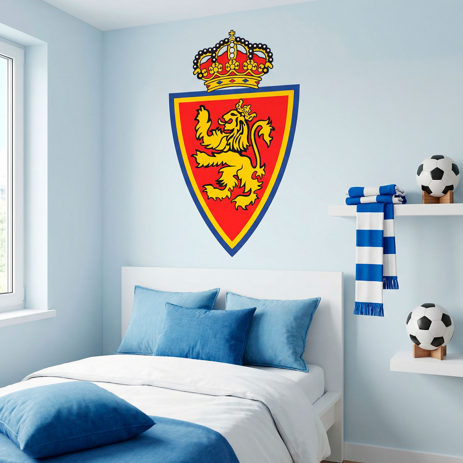 Wall Stickers: Real Zaragoza Shield
