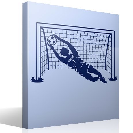 Stickers for Kids: Soccer goalkeeper personalized