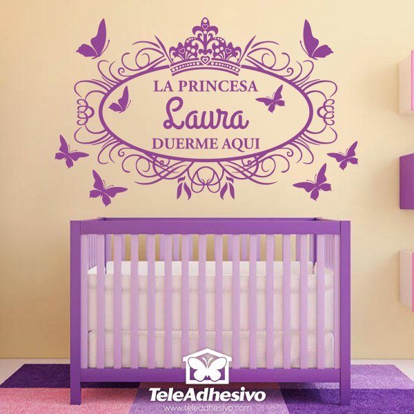 Stickers for Kids: Princess sleeps here