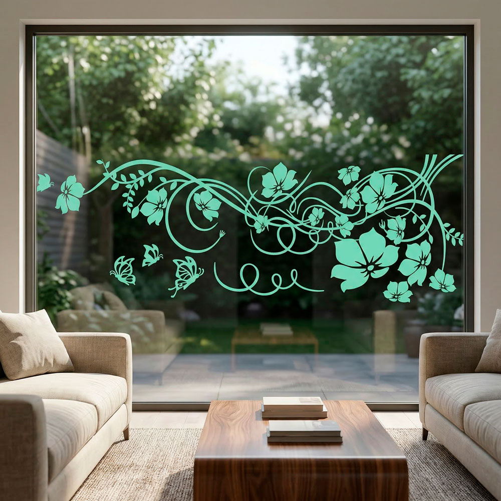 Floral with butterflies 10