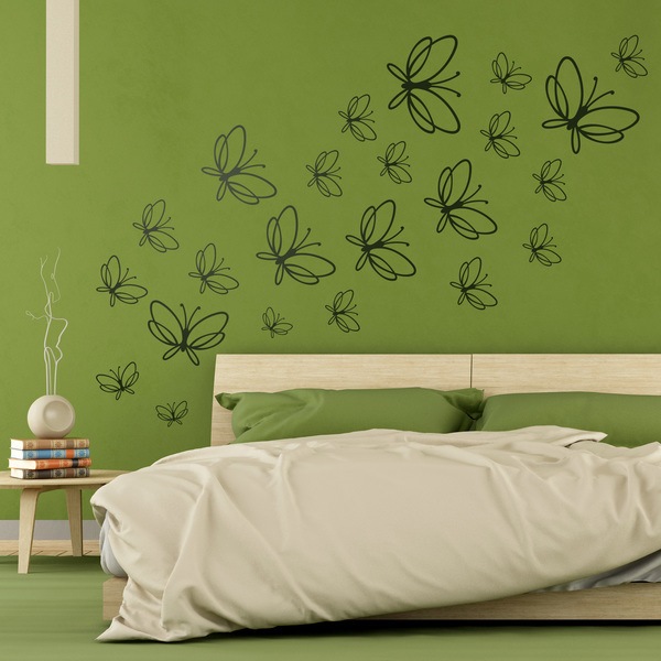 Wall Stickers: Kit 23 Noltea Butterflies