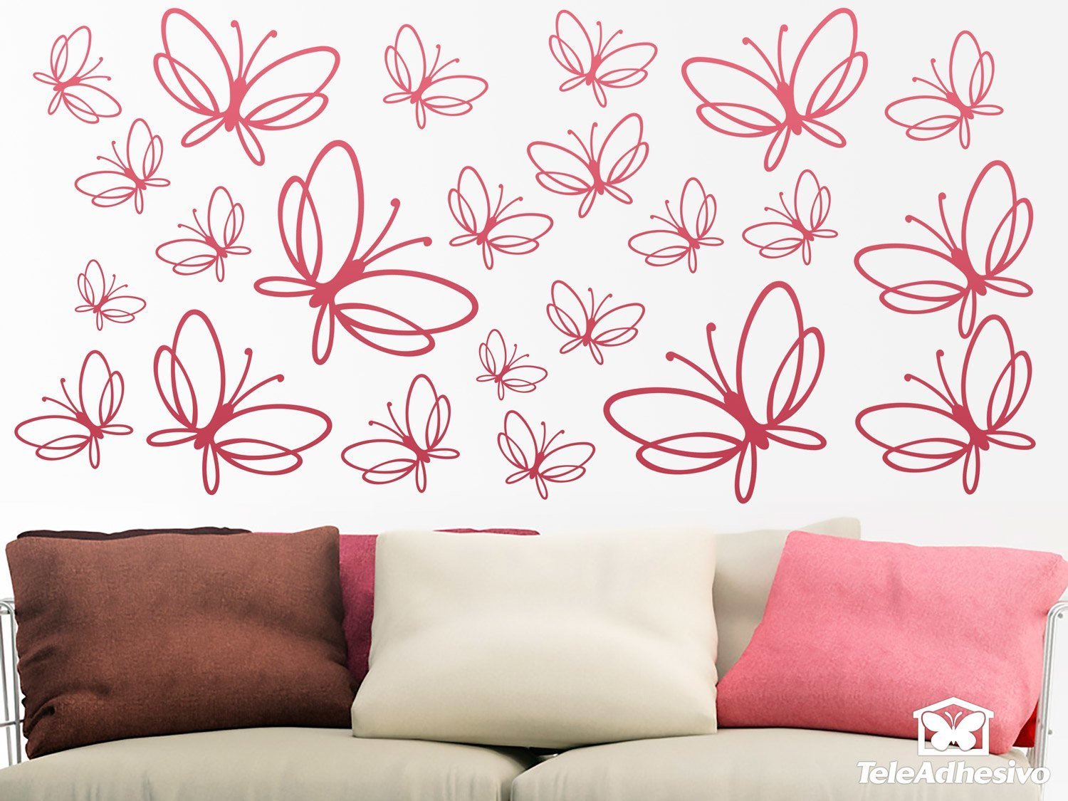 Wall Stickers: Kit 23 Noltea Butterflies