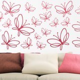 Wall Stickers: Kit 23 Noltea Butterflies 2