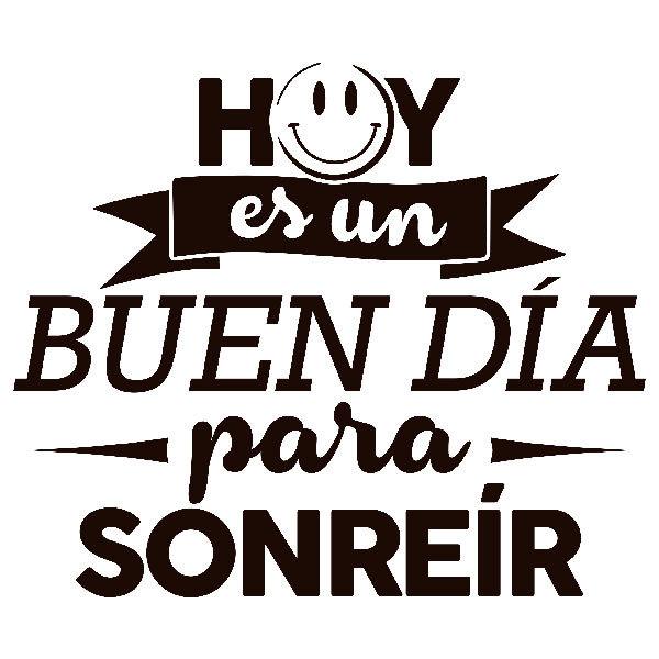 Wall Stickers: Hoy es un buen día...