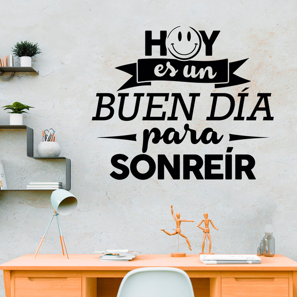 Wall Stickers: Hoy es un buen día...