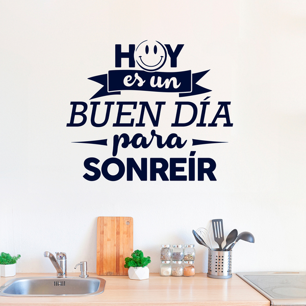 Wall Stickers: Hoy es un buen día...