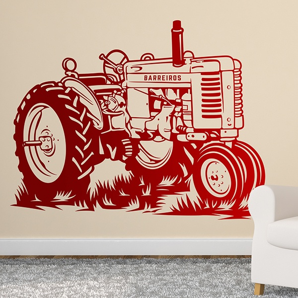 Wall Stickers: Barreiros tractor