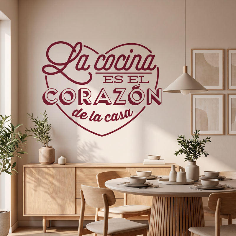 kitchen is the heart of the home - spanish 7/7