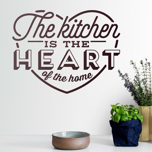 Wall Stickers: The Kitchen is the Heart of the Home