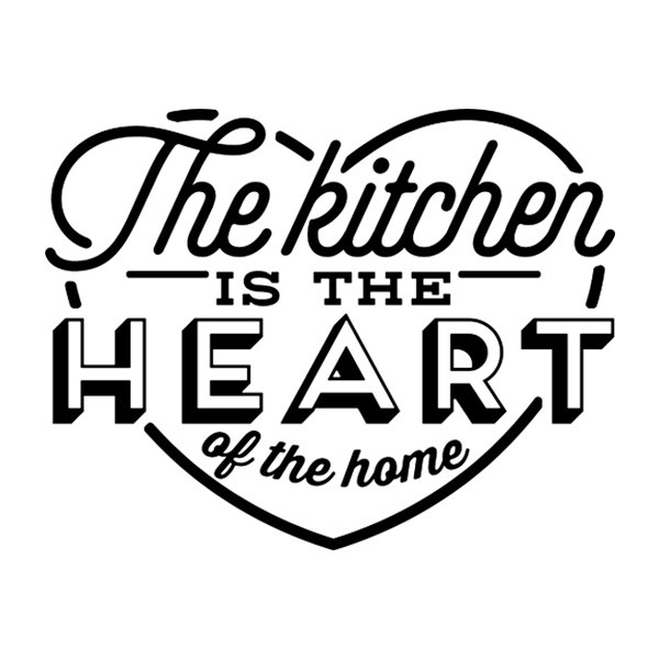 Wall Stickers: The Kitchen is the Heart of the Home