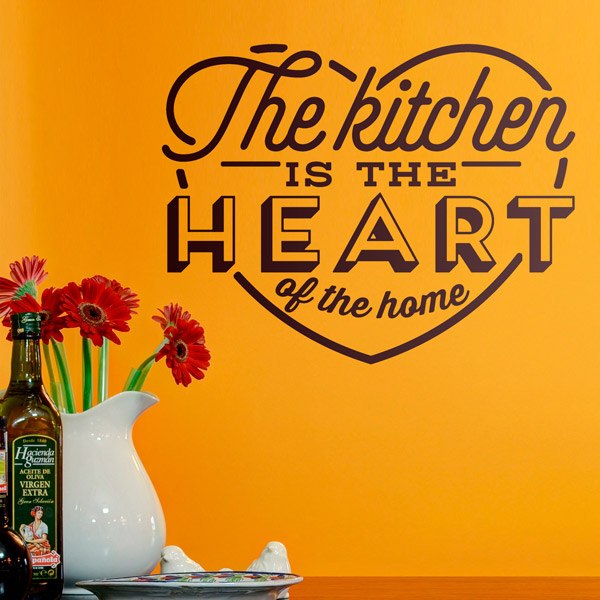 Wall Stickers: The Kitchen is the Heart of the Home